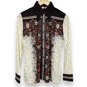 Vintage Tarni Shirt Women's Size 13/14 70s Disco Retro Boogie Nights Saturday